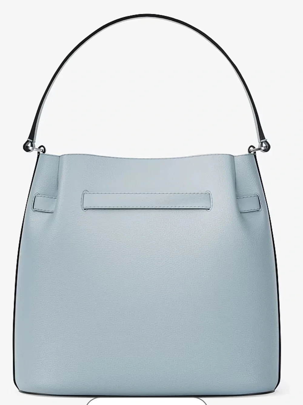 Michael Kors Carson Md Pebbled Leather Convertible Bucket Crossbody Shoulder NWT